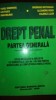 Drept penal. Partea speciala