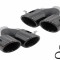 Ornamente pentru sistemul de evacuare Mercedes A-Class W177 CLA II X118 C118 GLA SUV H247 GLB SUV X247 35 AMG / 45 AMG (2018-) 45S Design Negru Perfor