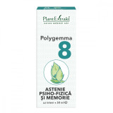 Polygemma 8 Astenie psiho-fizica si memorie, 50ml, Plant Extrakt, Carpatica Plant Extract