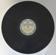 Giroveanu - Melodie de dans / Chirculescu - Pe lacul argintiu - disc ebonita patefon/gramofon Electrecord