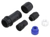 Conector Circular Mamă BULGIN PXP4011/04S/5560, 4 Pini, IP68, Carcasă Poliamidă, Baionetă