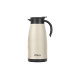 Termos Zilan ZLN0783 crem din inox, capacitate 1.5L, metine rece pana la 24 ore si cald pana la 18 ore