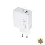 Incarcator Retea MaXlife MXTC-07-45AC 45W 3A 1 x USB-A - 1 x USB-C Alb
