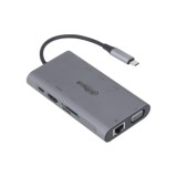 Cumpara ieftin DAHUA 9 IN 1 TYPE-C TO HDMI, USB,VGA,TF