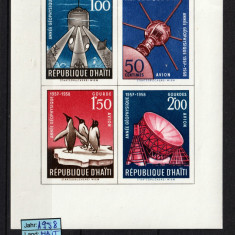Haiti, 1958 | Anul geofizicii - Vanguard, Telescop - Cosmos | NDT - MNH | aph