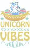 Cumpara ieftin Sticker decorativ, Unicorn Vibes , Multicolor, 85 cm, 4856ST, Oem