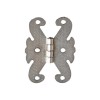 Balama pentru cutie din lemn, crom, 45 x 65 mm, 2 buc / set