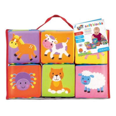 Cuburi amuzante cu animalute PlayLearn Toys foto