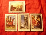 Serie mica 1981 URSS - Pictura - pictori georgieni , 4 valori