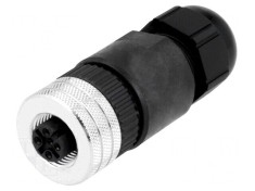 Mufa M12 5-PIN Mama IP67 pe Cablu foto