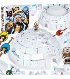 Joc de indemanare pentru copii, construieste igloo pentru pinguini