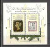 Barbados.1990 Expozitia filatelica STAMP WORLD LONDON-Bl. GB.134, Nestampilat