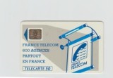 bnk card Cartele telefonice - Franta - Te - Les 600 Agences
