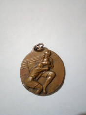 Medalie veche Italia - rugby foto