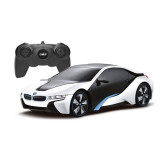 Cumpara ieftin Masina cu Telecomanda BMW i8 Alba, Scara 1:24