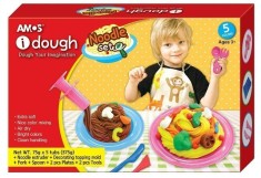 Plastilina AMOS 5/set ID75P5ND Noodle 75g Dough + 5 accesorii foto