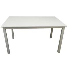 Masa dining mdf alb Astro 110x70x74