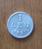 1 leu 1951, RPR / Rom&acirc;nia, aluminiu