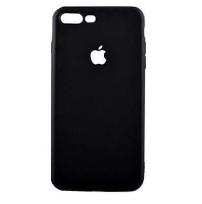 Husa protectie pentru iPhone 6 Plus / iPhone 6S Plus, Alb, antisoc, decupaj logo foto