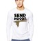 Bluza barbati alba - Send Noods - 2XL