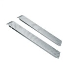 Set 2 Rampe Incarcare Auto Pliabile, Otel Zincat, 400kg, 150x22.5cm, Motociclete, Scutere