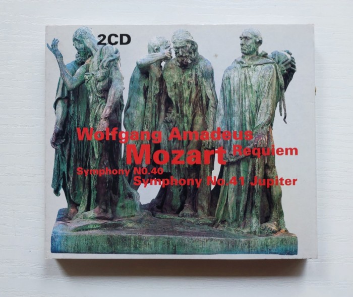 Dublu CD - Wolfgang Amadeus Mozart &ndash; Requiem. Symphony 40, Symphony 41 Jupiter