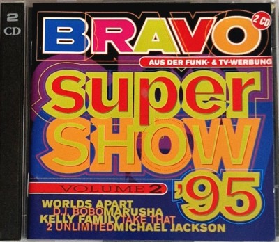 Various &amp;lrm;&amp;ndash; Bravo Super Show &amp;#039;95 Vol. 2 NM / NM dublu cd muzica pop rock synth pop Ariola Europa 1995 foto