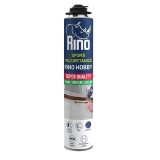 Spumă poliuretanică RINO Hobby 650ml pentru pistol - etanșare, lipire, montaj, compatibil multiple materiale