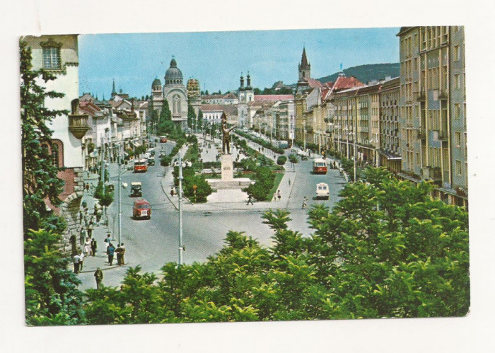 RF9 -Carte Postala- Targu Mures, circulata 1966