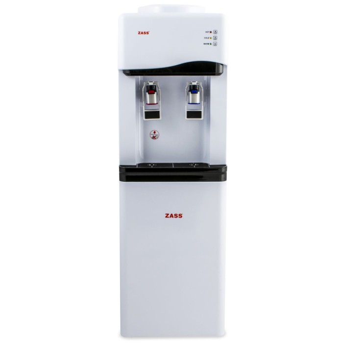 Dozator apa de podea Zass ZWD 02 CR cu compresor si spatiu refrigerant, putere racire apa 80 W,agent frigorific R600a ProDesign DailyAppliances