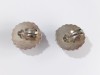 Cercei din argint vintage cu onix #4176