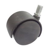 Cumpara ieftin Roata mobila din plastic cu surub, 40 mm