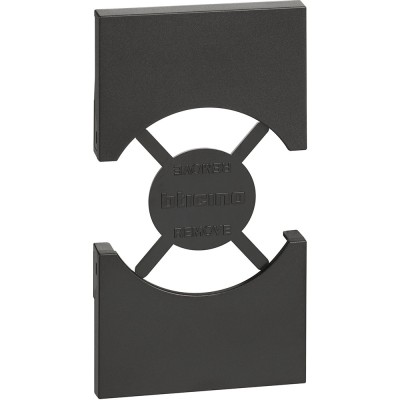 Placa pentru priza schuko KG4140A16 KG4140A16F 2M Living Now Bticino negru KG03 foto