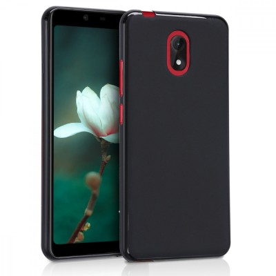 Husa pentru Wiko Lenny 5, Silicon, Negru, 44843.47 foto