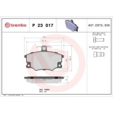 Placute frana Alfa Romeo 145 (930), 146 (930), 155 (167), Spider (916); Autobianchi Y10; Fiat Argenta (132), Barchetta (183), Panda (141), Panda Box, BREMBO