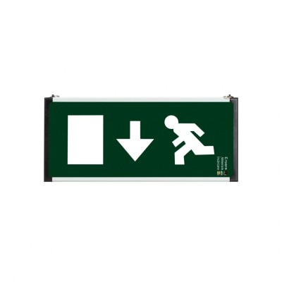 Lampa Exit LED Jos 3W Basil foto