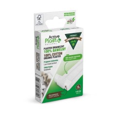 Plasturi bumbac organic 100%, 1 bucata, 6*50cm, ActivePlast