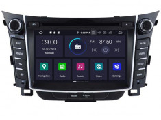 NAVIGATIE HYUNDAI I30 (2011-2013), ANDROID 9, QUADCORE 2GB RAM cu DVD, 7 INCH foto