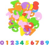 Stickere autoadezive cifre colorate,hartie gumata,60 bucati set