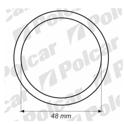 Garnitura termostat oring, 48x3mm, pentru Renault, Volvo, PSA Group Kft Auto foto