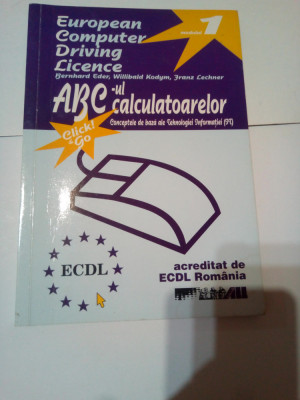 ECDL - EUROPEAN COMPUTER DRIVING LICENCE ~ MODUL 1 foto