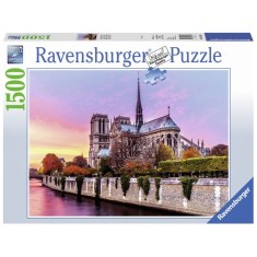 Puzzle Pictura Notre Dame, 1500 Piese