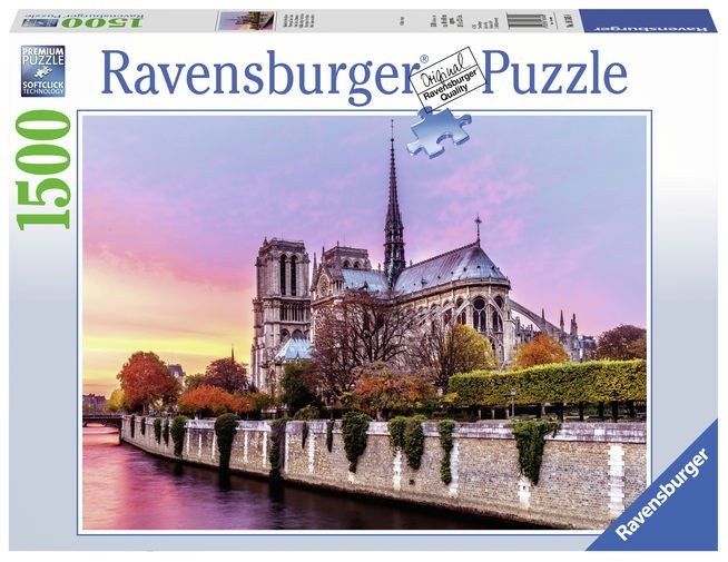 Puzzle Pictura Notre Dame, 1500 Piese