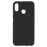 Husa Silicon Negru Mat Huawei P20 Pro, TPU, Anti-soc, Anti-zgarieturi, Carcasa Protectie