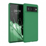 Husa pentru Google Pixel 6, Silicon, Verde, 55434.227, kwmobile, Carcasa
