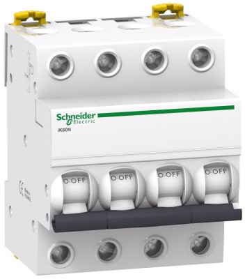 Siguranta automata modulara Schneider Electric iK60 A9K24416, 4P, 16 A, curba C foto