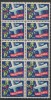 1949 SUA - Bloc de 10 vignete de Craciun + Campanie Anti Tuberculoza, TBC, Medical, Nestampilat