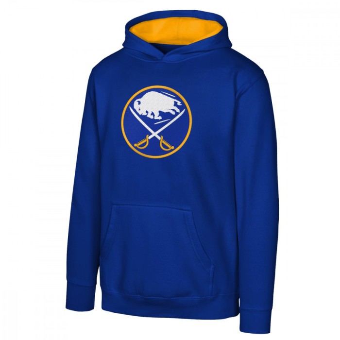 Buffalo Sabres hanorac cu glugă pentru copii Prime Po Flc Hood -Home - Dětsk&eacute; M (9 - 11 let)