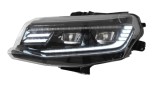 Set faruri Chevrolet Camaro, 06.2015-09.2018, montare fata, stanga+dreapta, indicator dinamic; cu animatii; LED; manual; Tuning; LED, Vland