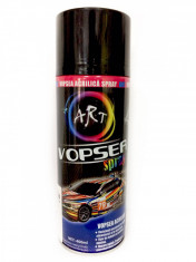 Spray Vopsea Art Negru Mat 400ML foto